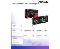 ASRock Radeon RX 6600 Challenger D 8GB GDDR6 - 687373 - zdjęcie 6
